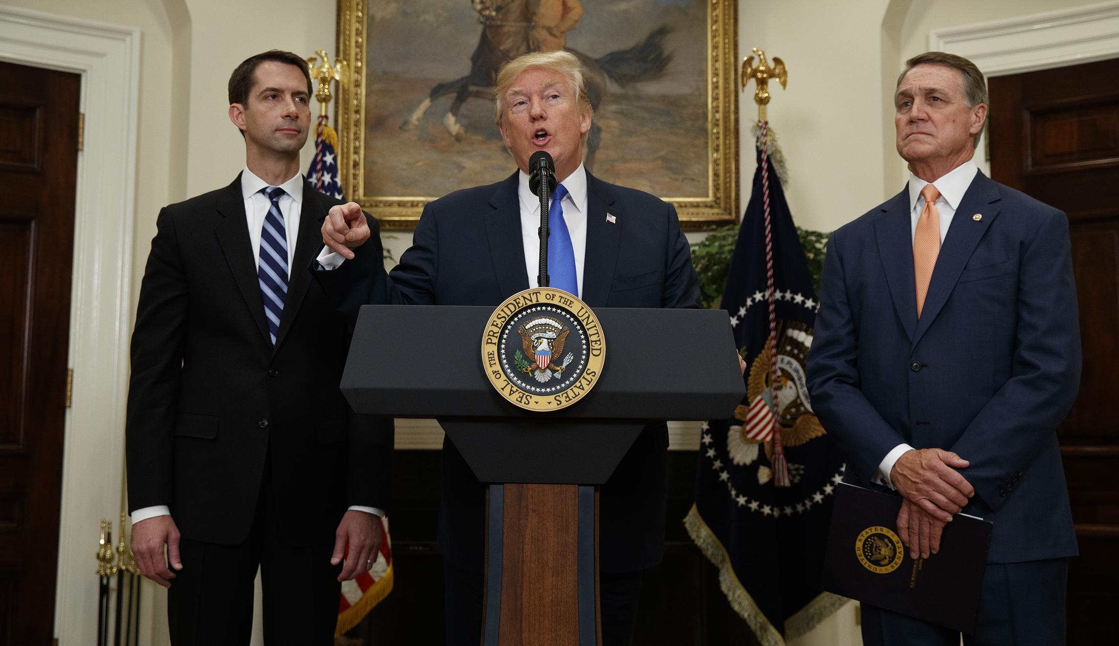 Trump endorses Senate bill to reform legal immigration into merit-based point system