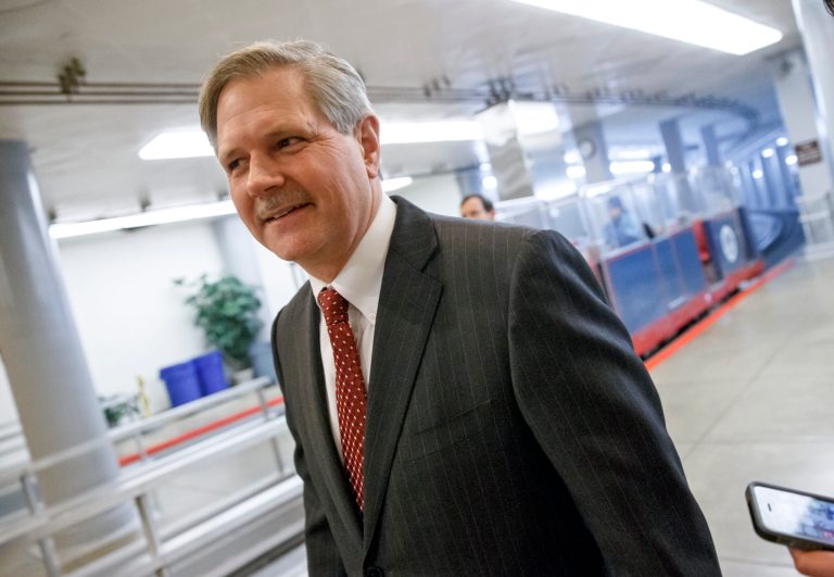 JohnÂ Hoeven has introducedÂ legislation he sponsored with Democratic colleague Sen. Joe Donnelly, D-Ind.,Â that would change how the process works for transnational pipeline approval in the future.Â (AP Photo)