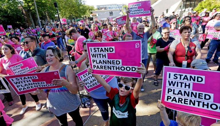 Is that a scientific breakthrough? (AP Photo/Elaine Thompson)