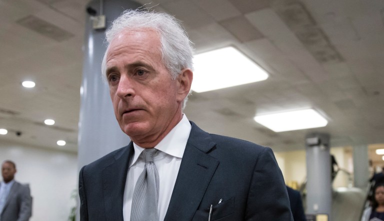 A Tennessee Republican turns on Sen. Bob Corker, said the Senate is an adult day care center. (AP Photo/J. Scott Applewhite)