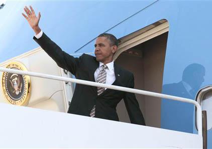 Two days, seven fundraisers for Obama