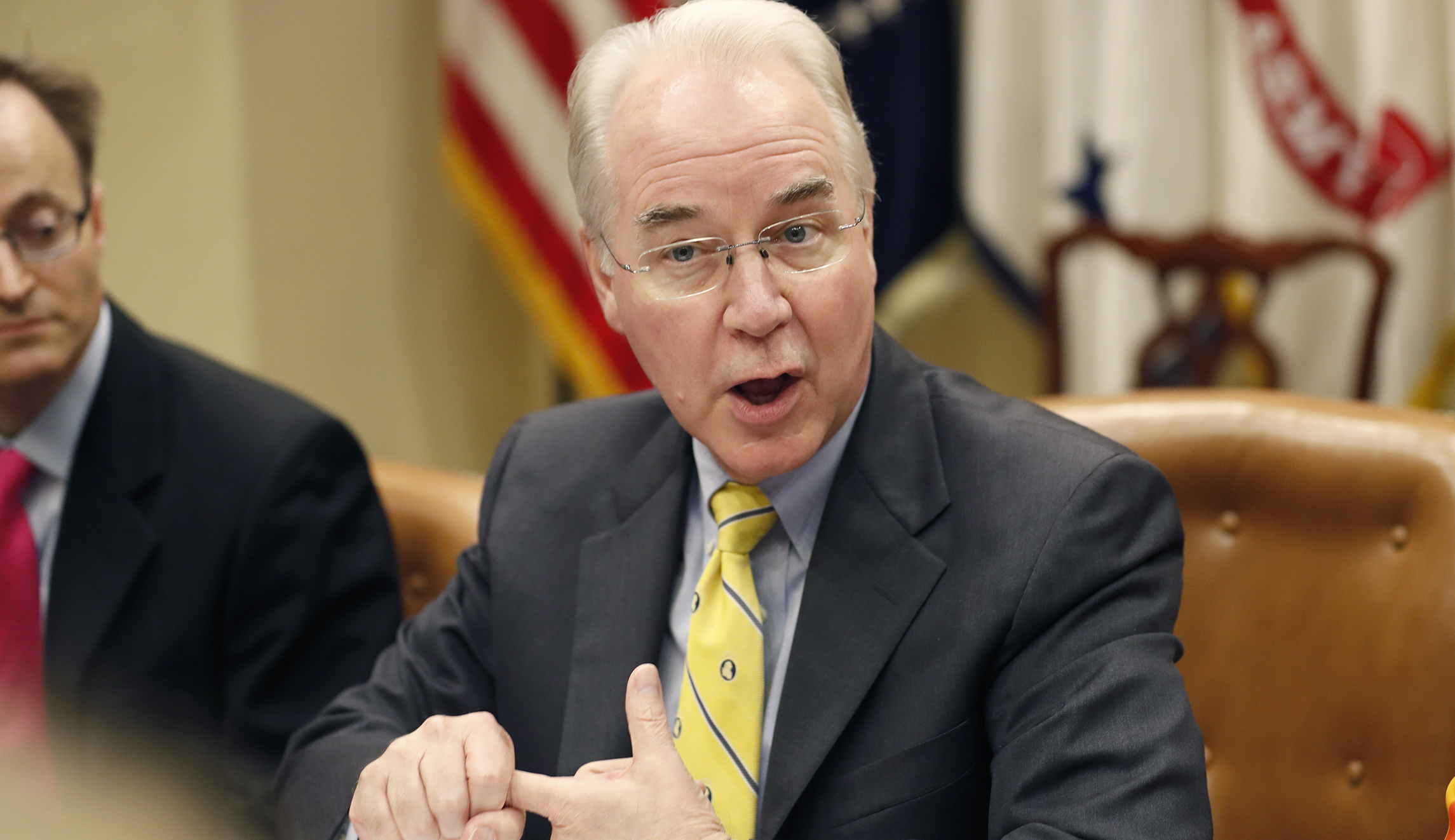 Tom Price: Trump threatens to let Obamacare implode to get healthcare bill ‘moved in the right direction’