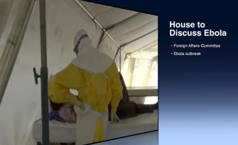 A House subcommittee is expected to take up discussions on the Ebola outbreak and how to combat it.