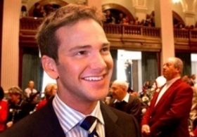 Rep. Aaron Schock, R-Ill., is the second-youngest member of the U.S. House of Representatives. He says many people in his generation believe social change is more easily accomplished working in the non-profit sector than in government. (AP Photo)