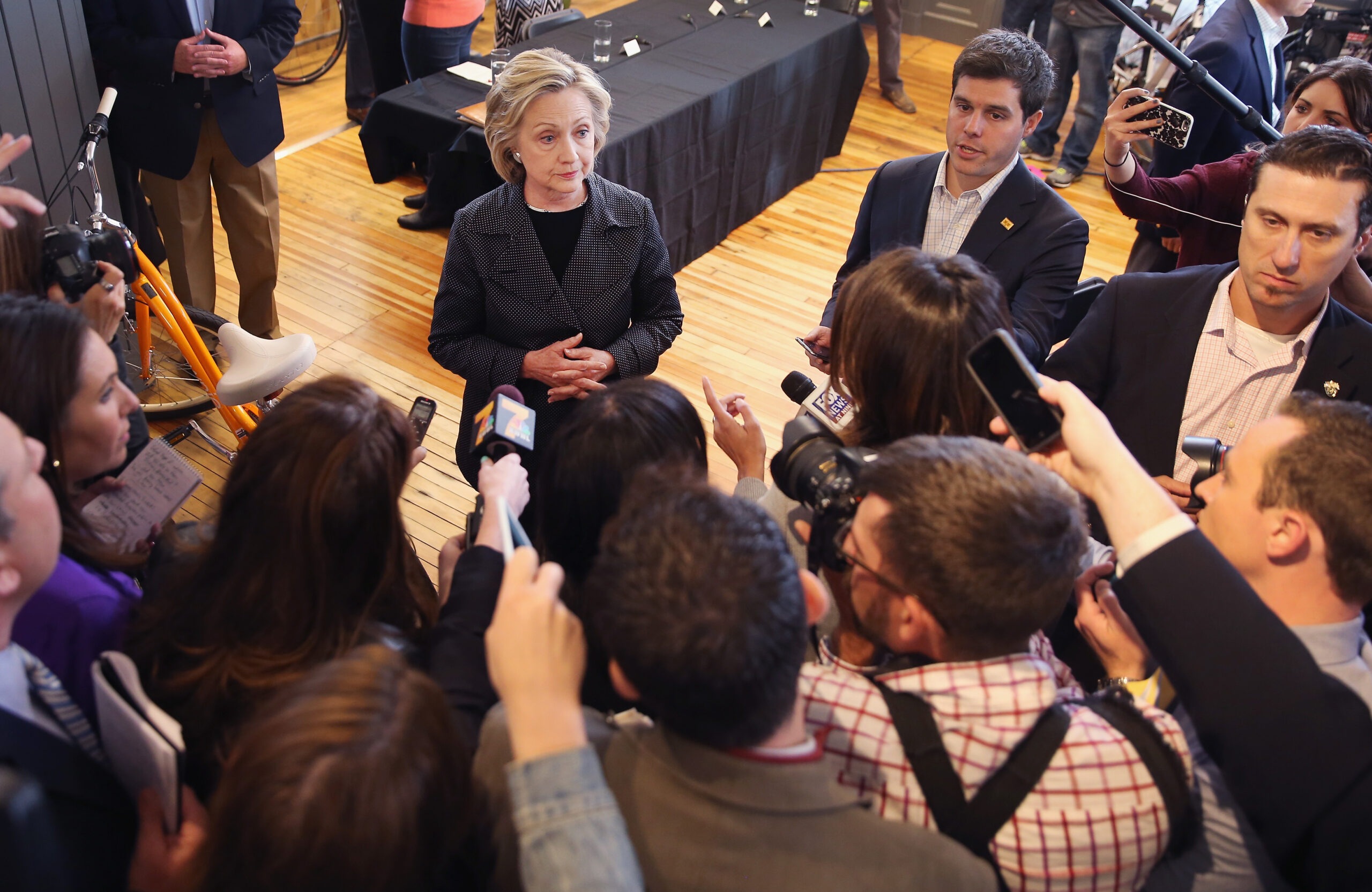 Reporters blocked from Hillary’s first stop in New Hampshire
