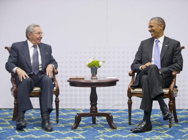 While it was unclear whether President Obama or Raul Castro initiated the call, the two discussed the 