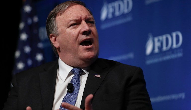 Mike Pompeo said it's 