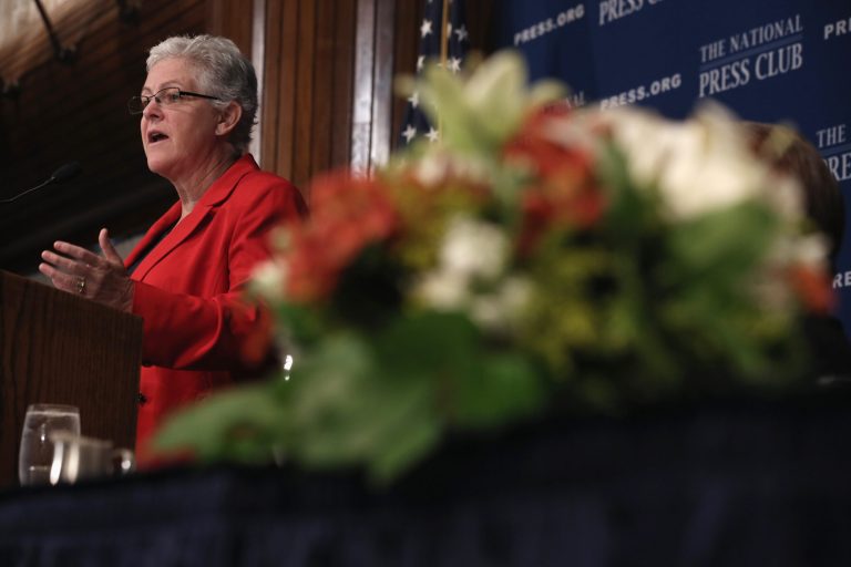 Environmental Protection Agency Administrator Gina McCarthy.  (Photo by Alex Wong/Getty Images)