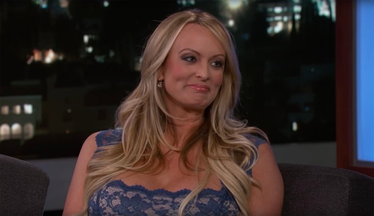 Shortly after President Trump's State of the Union address Tuesday night, adult film actress Stormy Daniels appeared on 