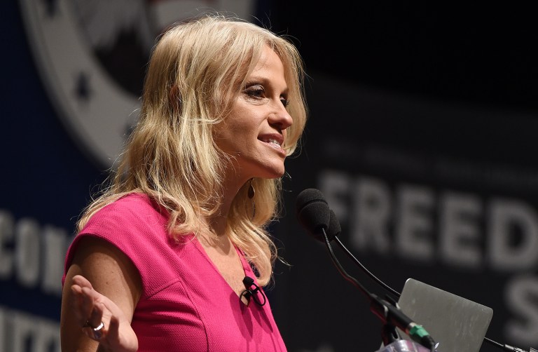 Donald Trump's campaign manager Kellyanne Conway said Hillary Clinton's failure to disclose her health condition constitutes as lying. (AP Photo/Rainier Ehrhardt)