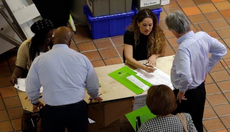 The documents Nevins received showed how many people living in different Florida districts were strong Democratic voters, how many were likely to vote Democratic but 