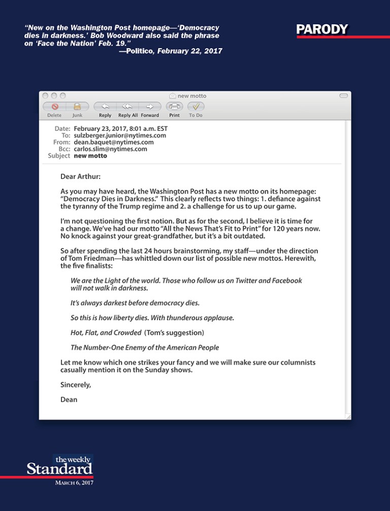 The Media See the Light