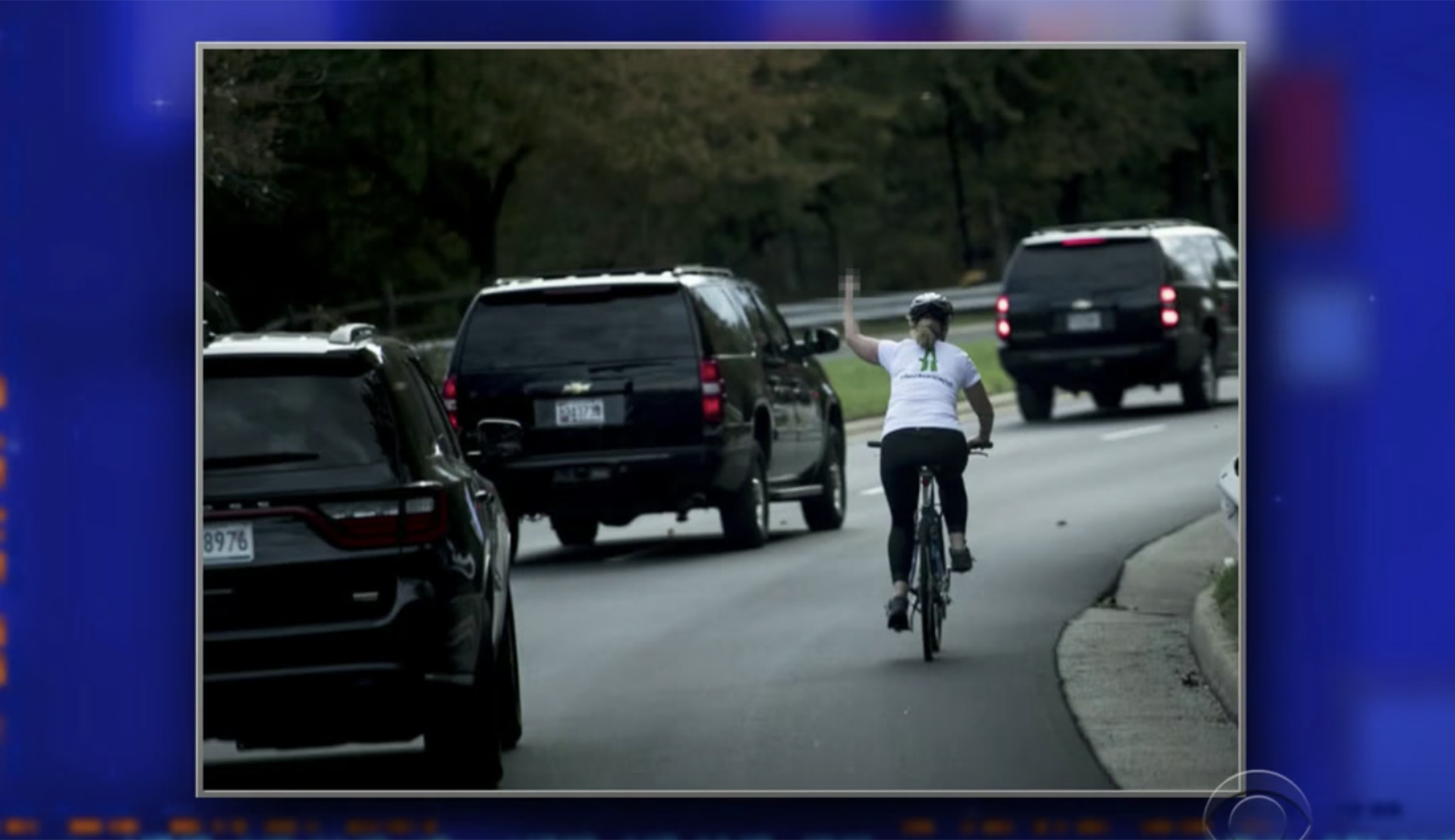Stephen Colbert defends woman who was fired for flipping off Trump’s motorcade
