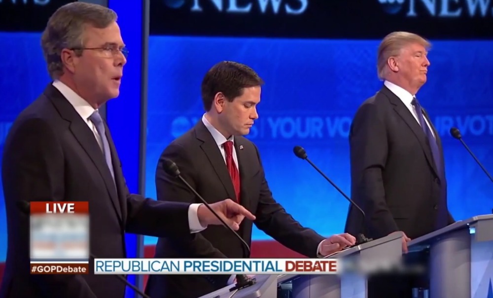 Bush super PAC attacks Trump, Cruz, Rubio