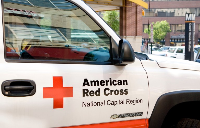 American Red Cross vehicle (Examiner file photo)