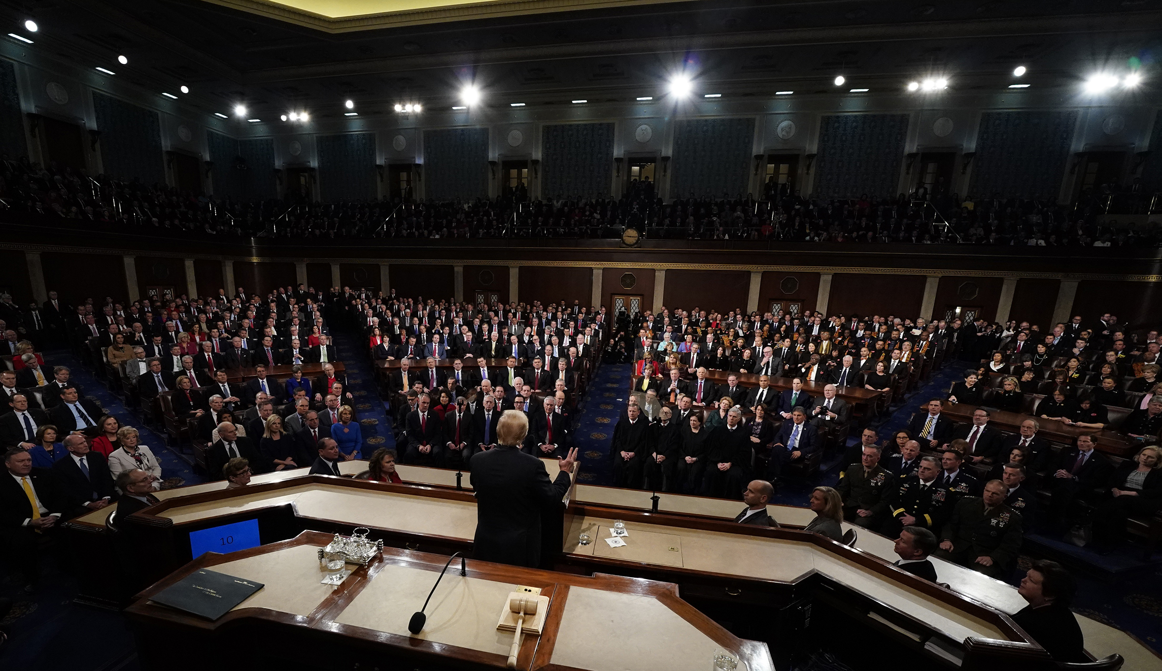 Trump touts worker bonuses resulting from tax reform
