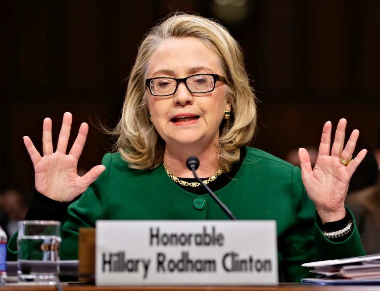 Military veterans and advocates will take the stage Monday to attack Hillary Clinton on her handling of Benghazi. (AP Photo/J. Scott Applewhite)