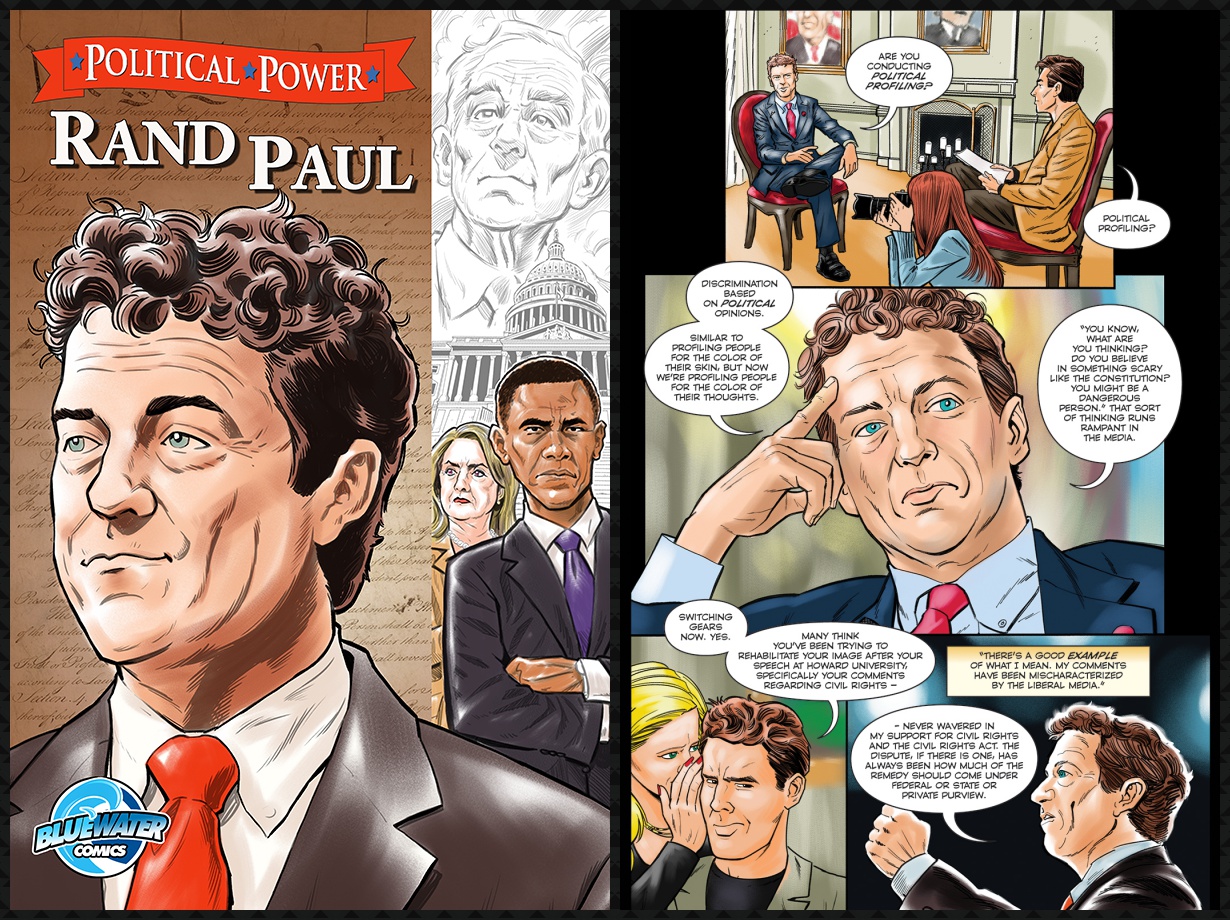 The Rand Paul comic is everything you hope it would be