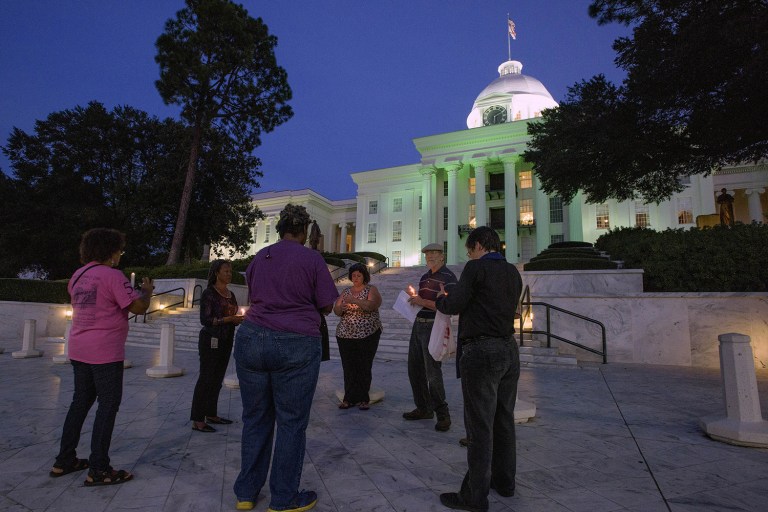 The Supreme Court late Thursday issued a last-minute stay on the Alabama execution of Thomas A. Douglas. (Mickey Welsh/The Montgomery Advertiser via AP)
