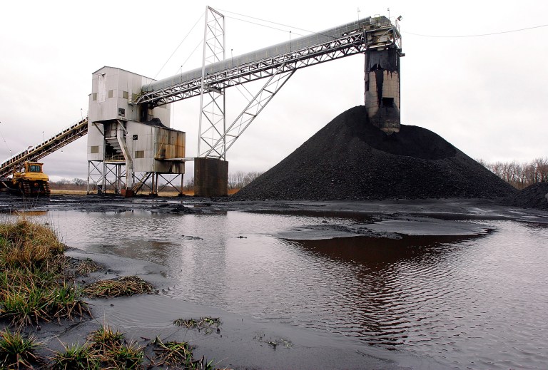 The world's biggest private coal company, Peabody Energy, filed for bankruptcy Wednesday morning, the company announced. (AP Photo/Seth Perlman)