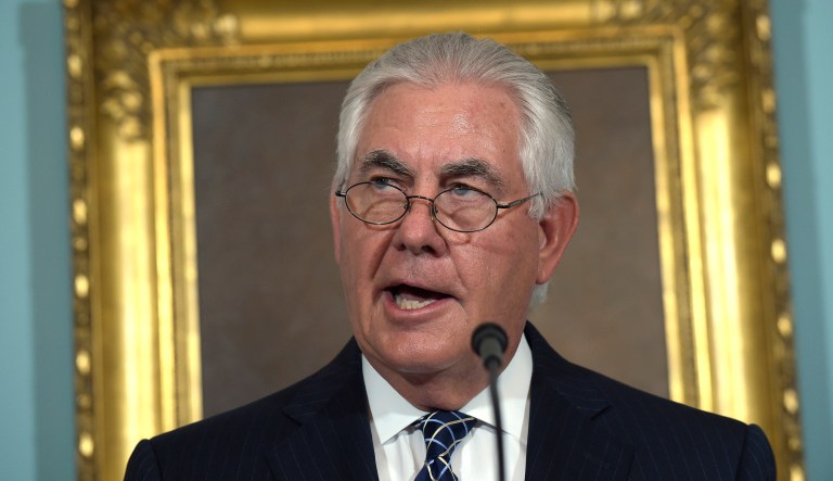 Secretary of State Rex Tillerson announced a new policy aimed at ensuring that minority candidates receive consideration for senior diplomatic posts. (AP Photo/Susan Walsh, File)