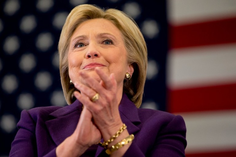 Hillary Clinton holds this Iowa lead despite a 53 percent unfavorable rating, with 41.3 percent viewing her favorably. (AP Photo)