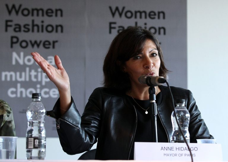 Anna Hidalgo, mayor of Paris, received authorization late Wednesday from the Paris City Council to pursue the defamation lawsuit. (Photo by Danny E. Martindale/Getty images File)