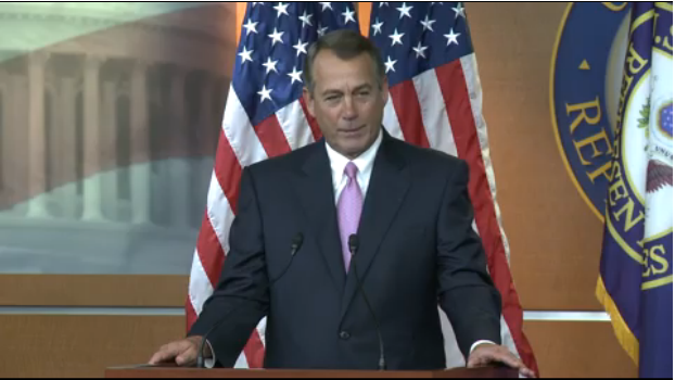 VIDEO: John Boehner says step-by-step approach best for immigration reform