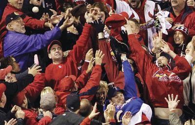 Paul Sancya/AP
A neutral site for the World Series would take away home-field moments like this.