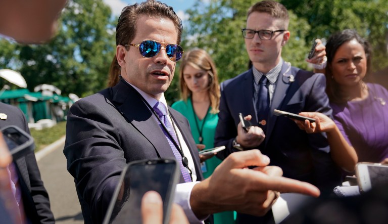 Scaramucci said during a radio interview that Trump most likely wanted to see Sessions removed from his administration. (AP Photo/Pablo Martinez Monsivais)