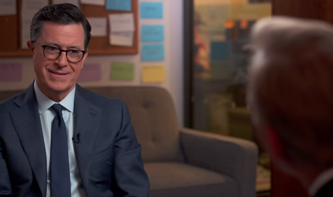Colbert says he would interview Trump in a ‘respectful’ way