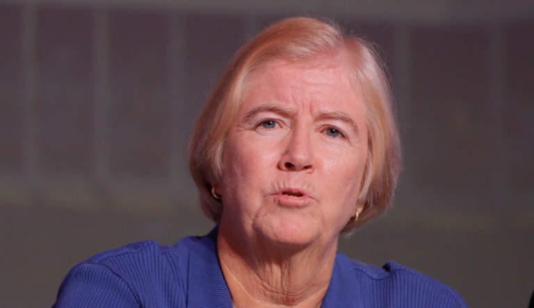 Former Rep. Candice Miller, R-Mich., served as chairwoman of House Administration for four years and was responsible for signing off on settlements handled by the OOC. She said male members of Congress had to pay their own settlements. (AP Photo/Carlos Osorio)