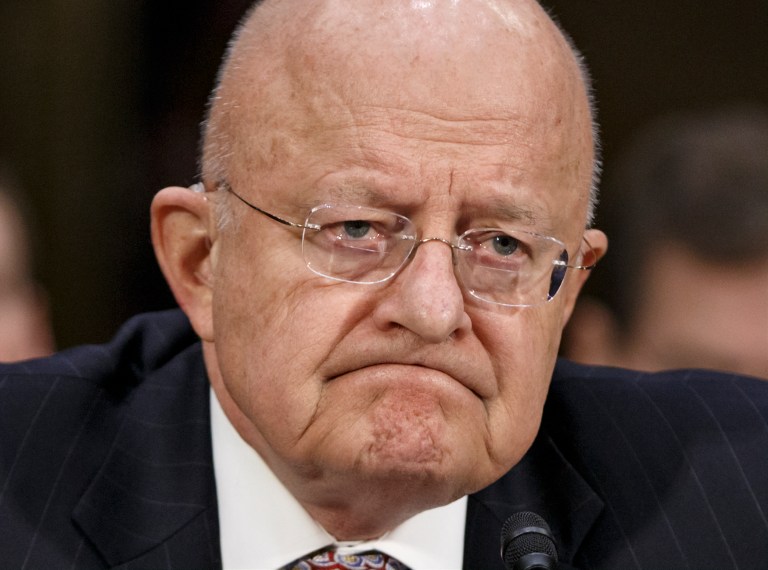 A report on Thursday that Director of National Intelligence James Clapper was in nearly daily contact with Army Brig. Gen. Steven Grove, Central Command's director of intelligenceÂ (AP Photo/J. Scott Applewhite)