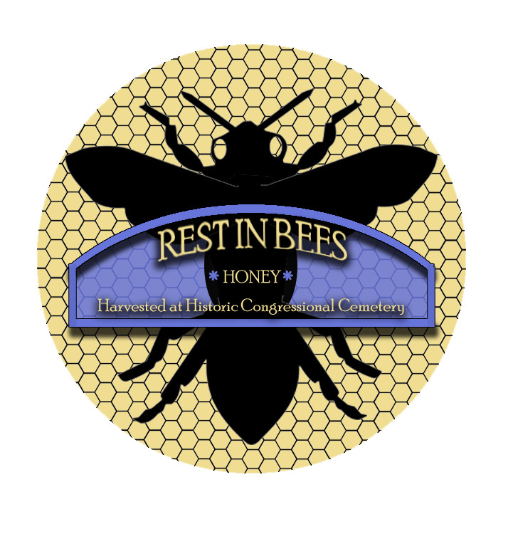 A beehive at Historic Congressional Cemetery.