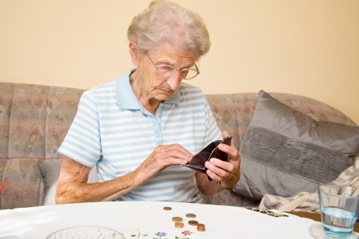 no money for old woman