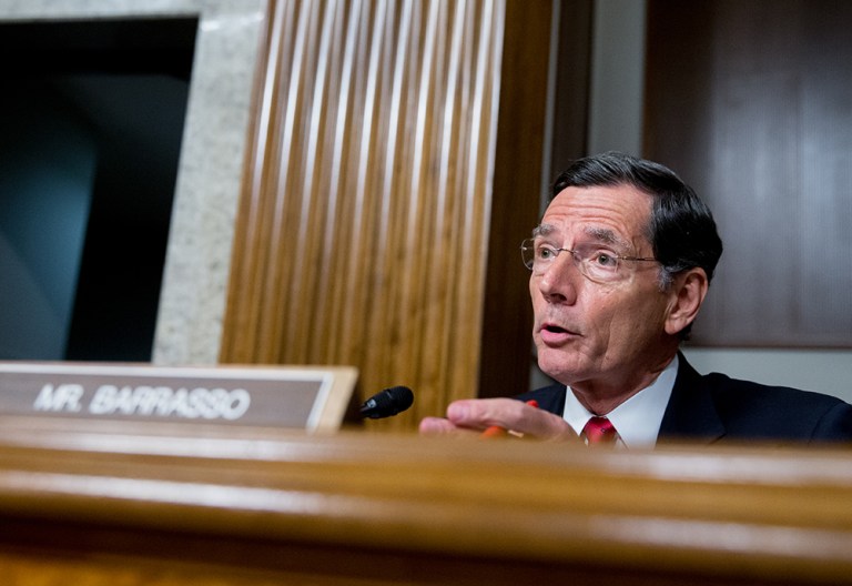 Barrasso said Obama's decision to block coal mining leases on federal land for the next three years is essentially an attack on rural America, which relies on coal for both jobs and energy. (AP File Photo/Andrew Harnik)