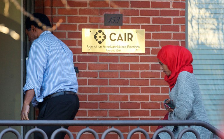 SEIU says civil rights group is trying to bust its efforts to organize workers, which CAIR called 