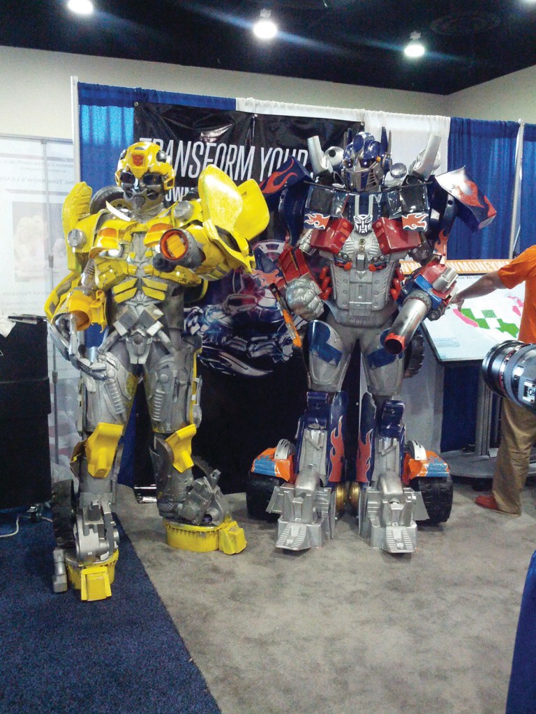 Sightings: Transformers unexpected guests at CPAC