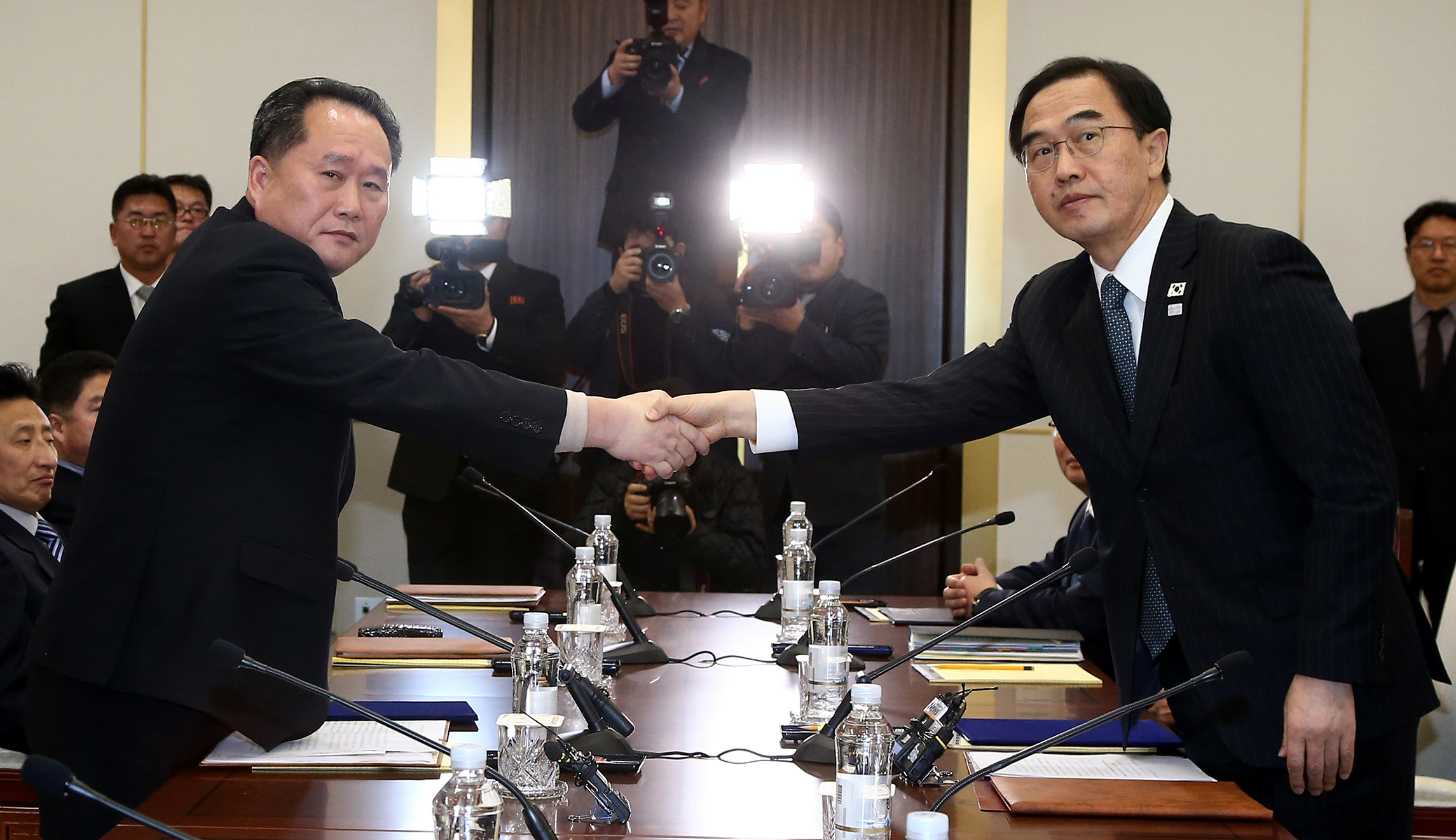 North, South Korea agree to talks aimed at reducing military tensions