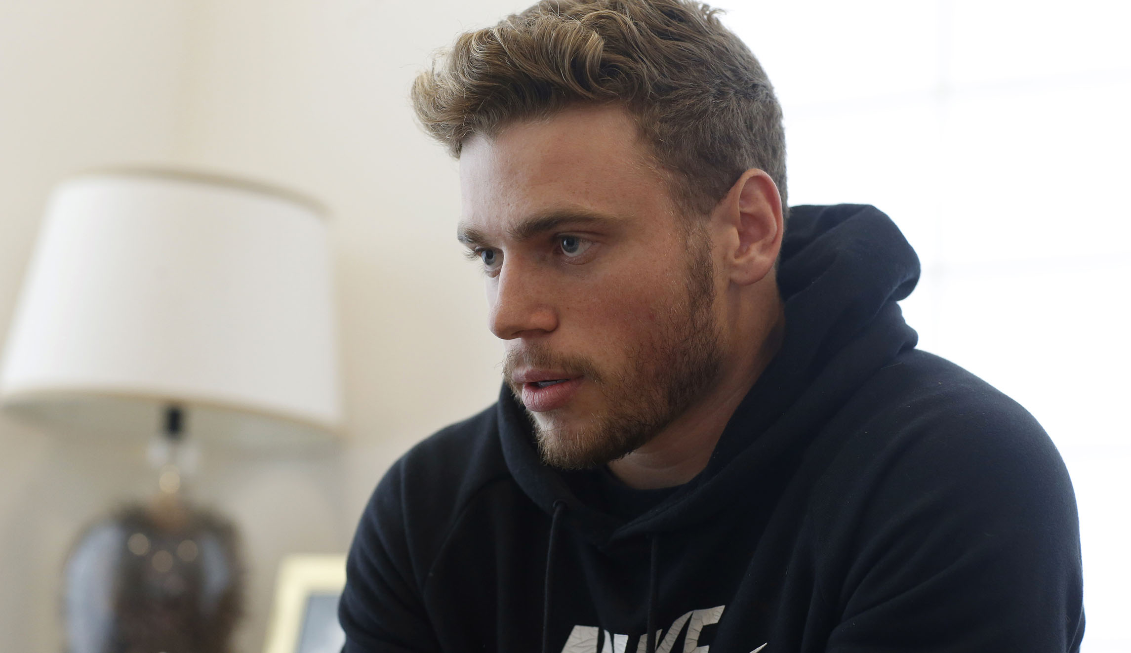 Gay US Olympic skier says ‘silver lining’ of broken thumb is he can’t shake Mike Pence’s hand