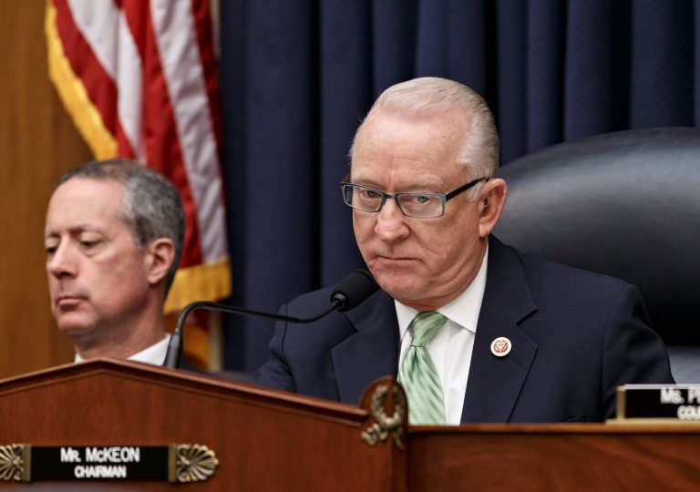 House Armed Services Committee Chairman Buck McKeon on Thursday drew a red line on the administration's request for a new authorization to use force against the Islamic State of Iraq and Syria, saying any proposal was 