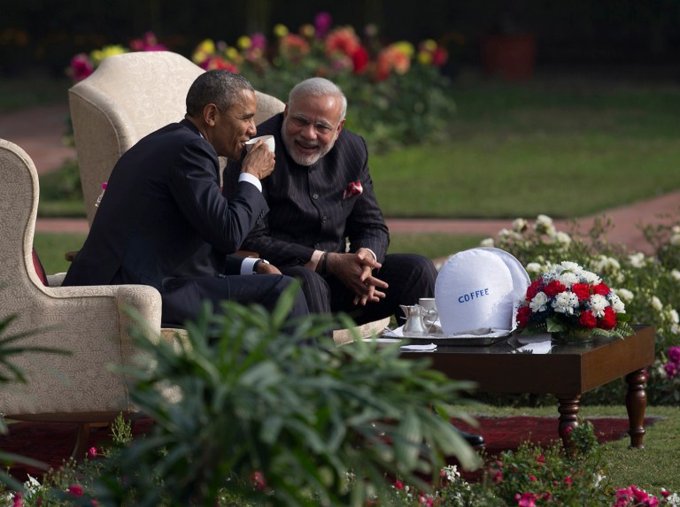Obama is meeting with Indian Prime Minister Narendra Modi to discuss a range of concerns between the two countries. (AP Photo/Carolyn Kaster, File)