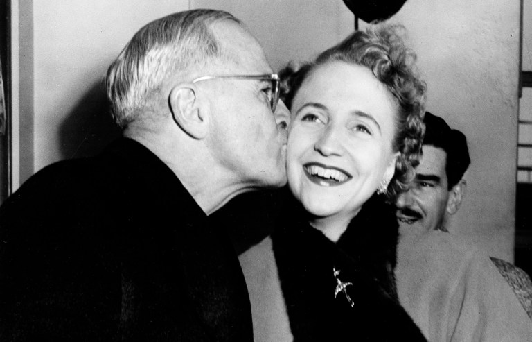 A letter former President Harry Truman sent a musical critic of his daughter, Margaret, re-emerged on the Internet Wednesday. (AP Photo)
