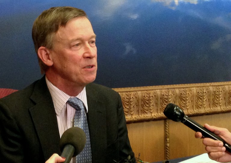 Colorado's Democratic Gov. John Hickenlooper described Donald Trump's response to the Orlando attack as 