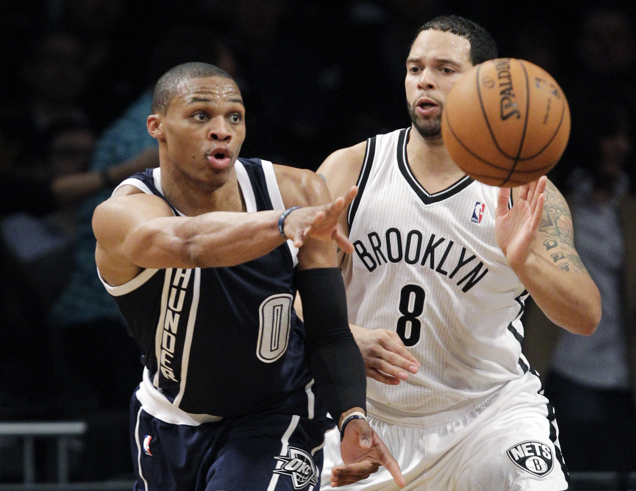 Thunder hold off Nets 117-111 for 6th straight win