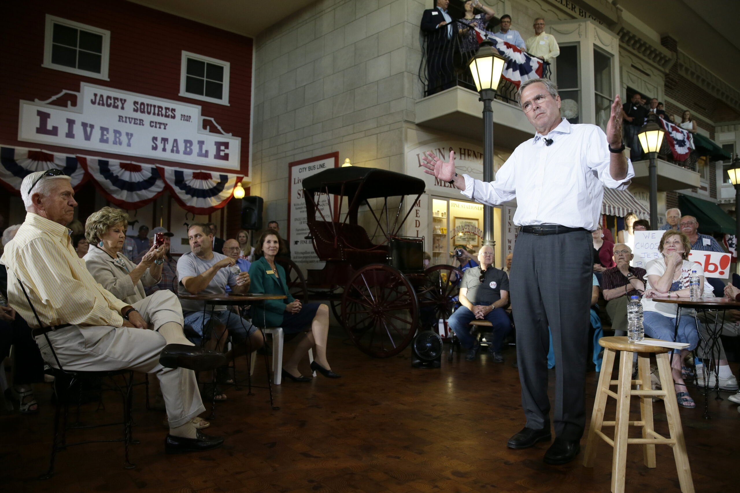 Team Bush: Don’t worry, it’s still early, and we’ve got lots of money