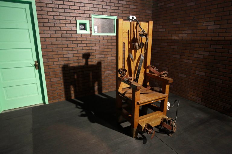 Amid controversies over lethal injection drugs, several states are in the midst of reintroducing the electric chair as a method of state-sanctioned capital punishment. (AP Photo/Pat Sullivan)