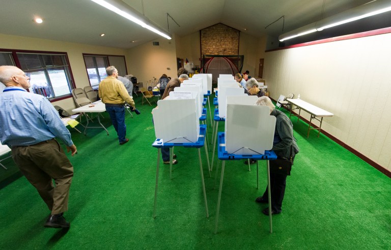 In Indiana, there hasn't been any polling, the demographics and regional dynamics give no clear advantage to either Donald Trump or Ted Cruz and the delegate allocation rules are heavily favorable to the winner. (AP Photo)