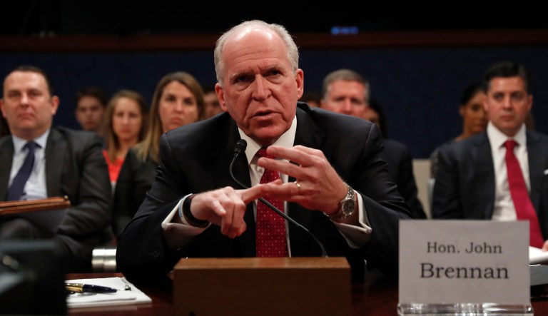 Former CIA Director John Brennan said that Russia's effort to influence the 2016 election were aimed at helping Donald Trump because of the 