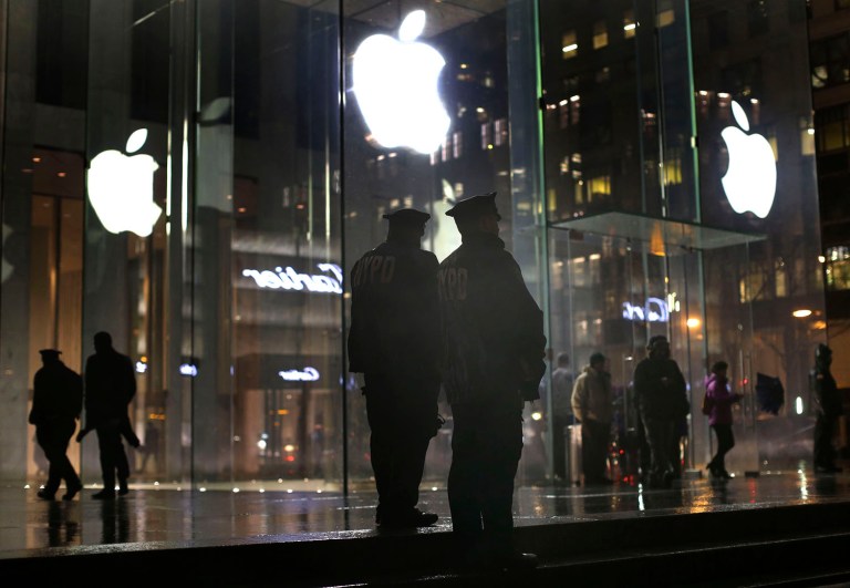 Apple is engaged in an internal debate about the appropriate boundary between privacy and security. (AP Photo/Julie Jacobson, File)